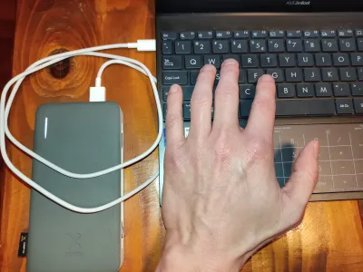 How Do I Charge My Laptop Without A Charger? : Charging a laptop with a portable charger via USB-C
